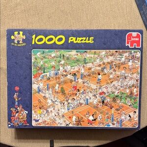 1000-Piece Puzzle - Vibrant Sports Scene